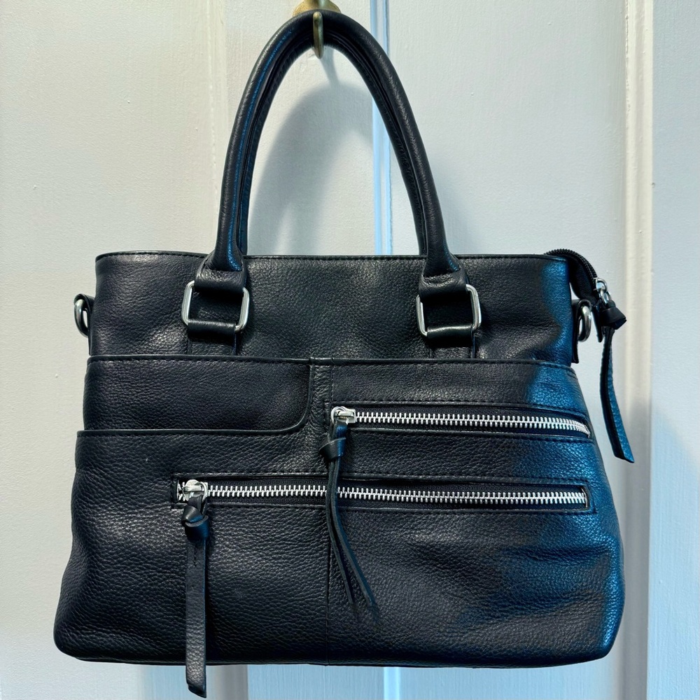 Great American Leatherworks Top Handle Satchel Purse 100% Leather